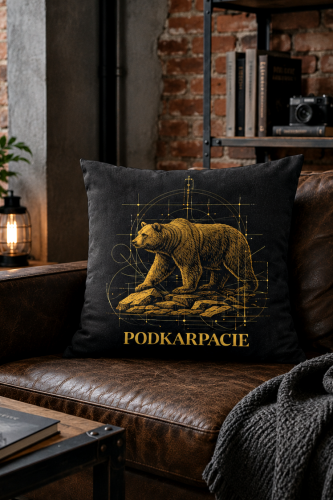 bieszczady podkaracie niedźwiedź poduszka loft01.png
