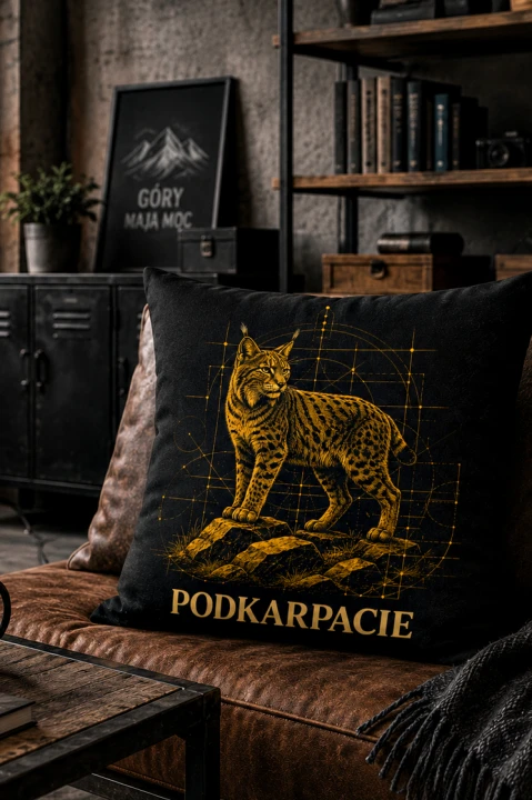 bieszczady podkaracie ryś poduszka loft01.png