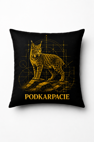 Poszewka Podkarpacie Bieszczady ryś.png