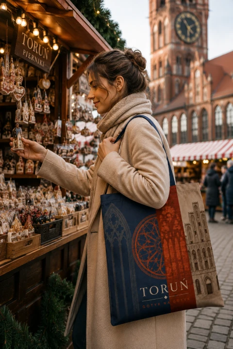 Torba toruń gotyk na dotyk na jarmarku.png
