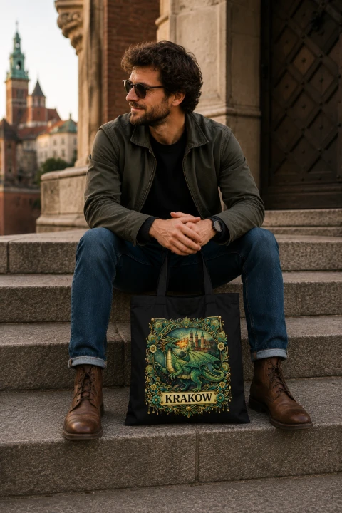 torba kraków smok wawelski na schodach.png