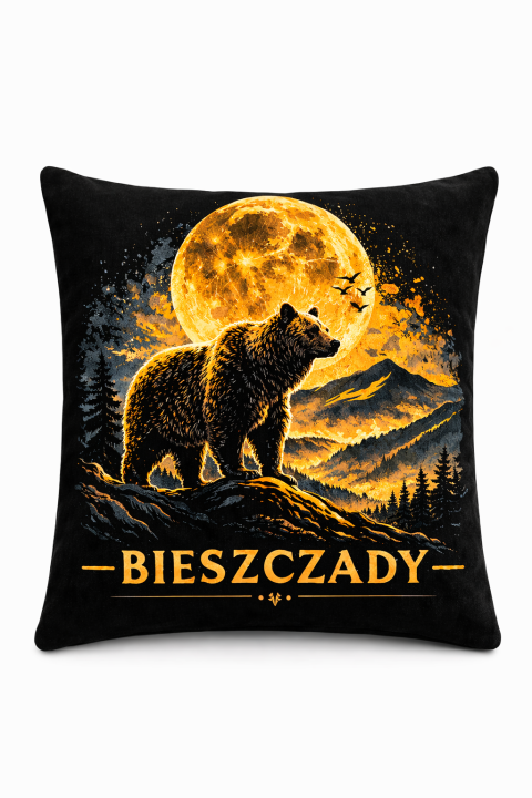 poduszka bieszczady niedźwiedź01.png