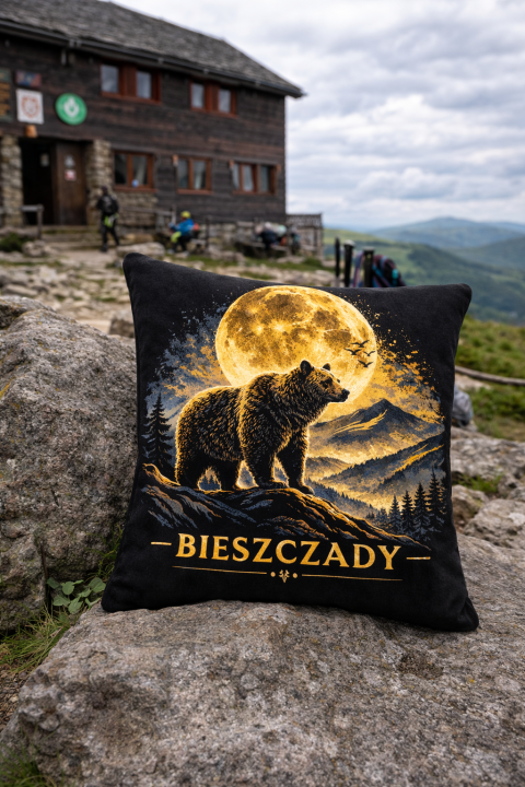 poduszka bieszczady niedźwiedź02.png