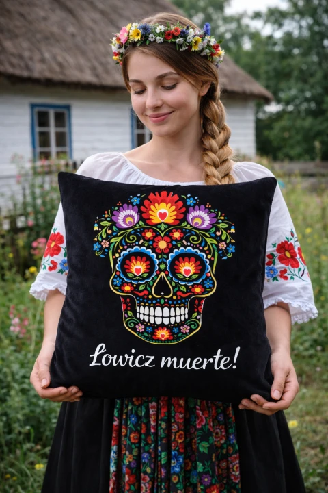 poszewka łowicz muerte03.png