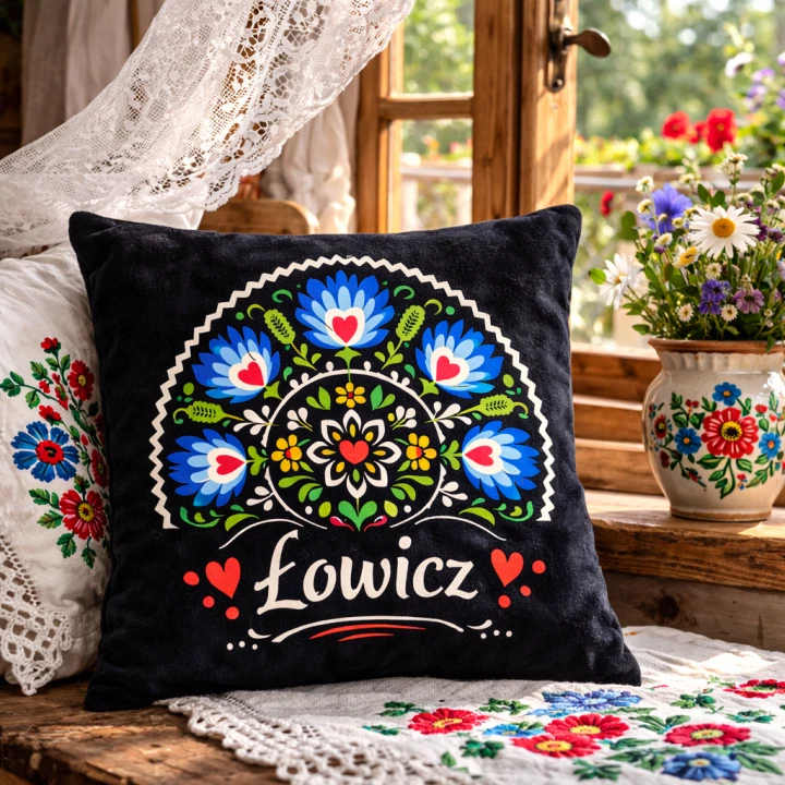 poduszka łowicz serce łowicza01.png