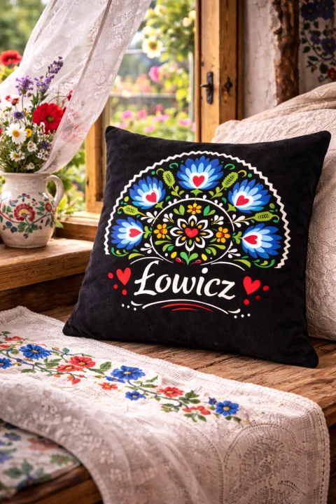 poduszka łowicz serce łowicza02.png