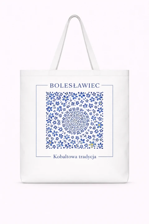 torba mała bolesławiec biała kwiatki.png