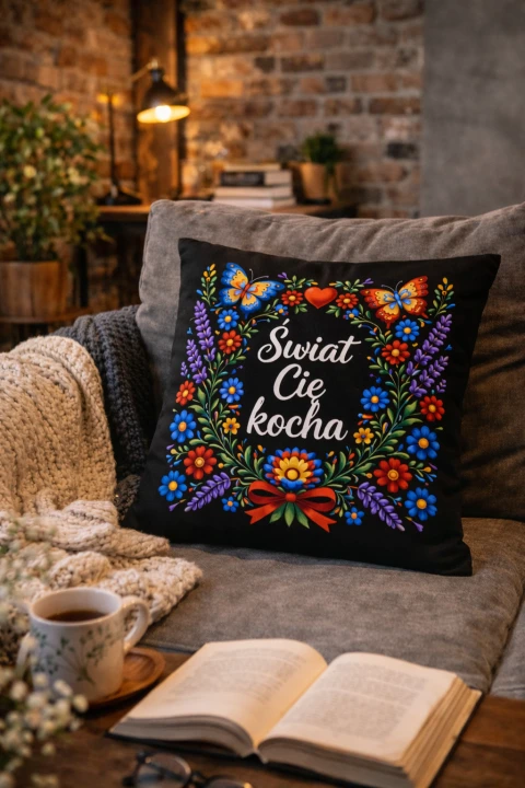 poszewka czarna  świat cię kocha05.png
