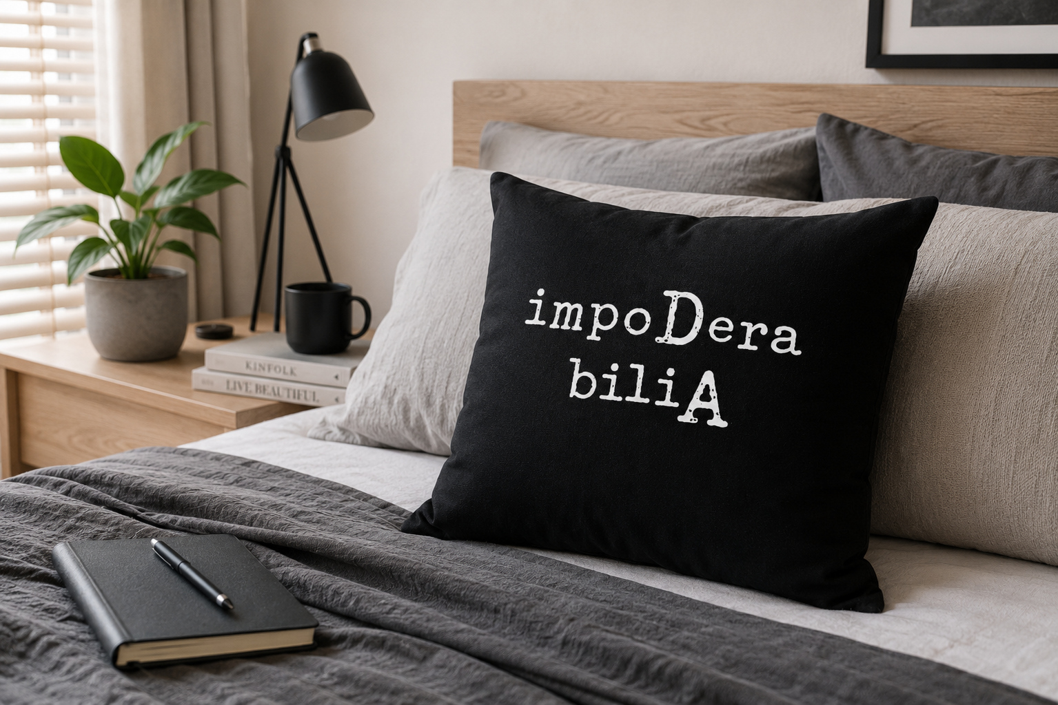 Męska poduszka loft - pomysł na prezent dla faceta