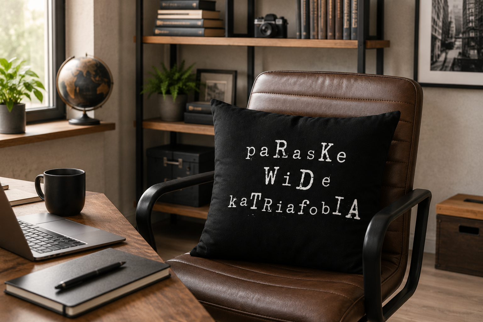 Męska poduszka loft - pomysł na prezent dla męża