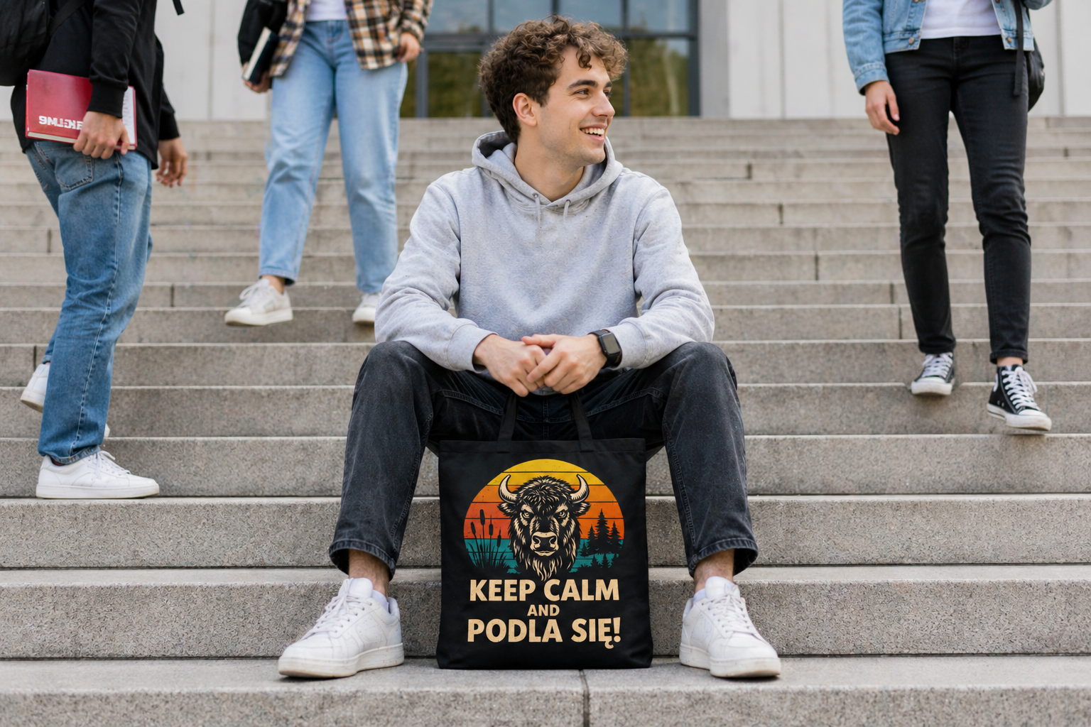 Torba podlasie żubr pamiątka regionalna