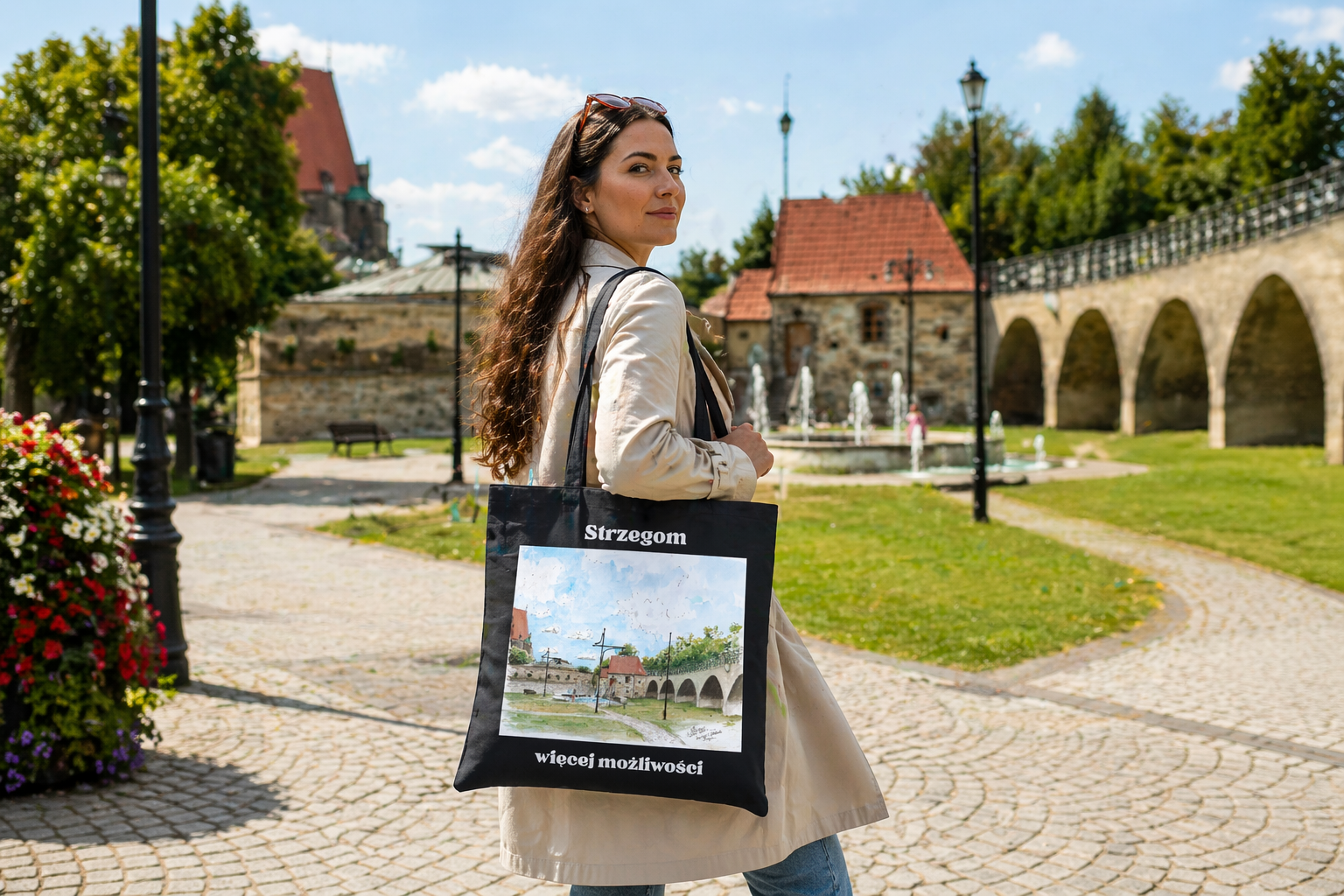 torba reklamowa z nadrukiem Strzegom
